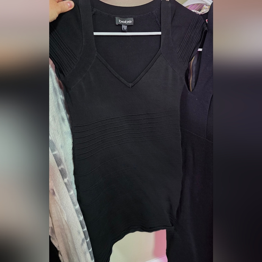 Bebe Classic Black Dress